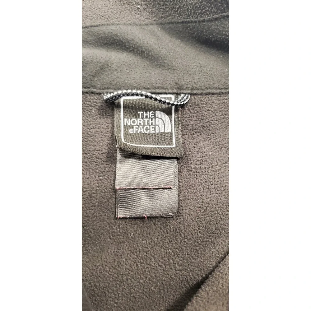 The North Face Mens Windwall Fleece Jacket Black Full Zip Size‎ Large